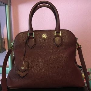 Robinson Pebbled Open Dome Satchel